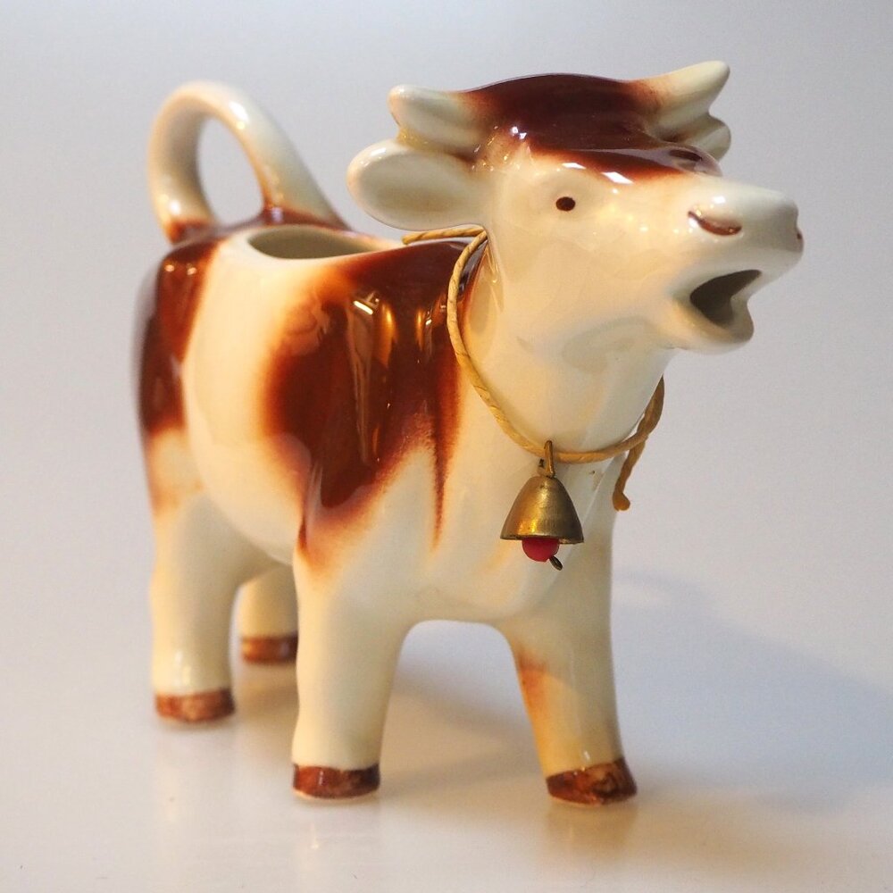 🐮 Vintage Goebel Ceramic Cow Creamer West Germany